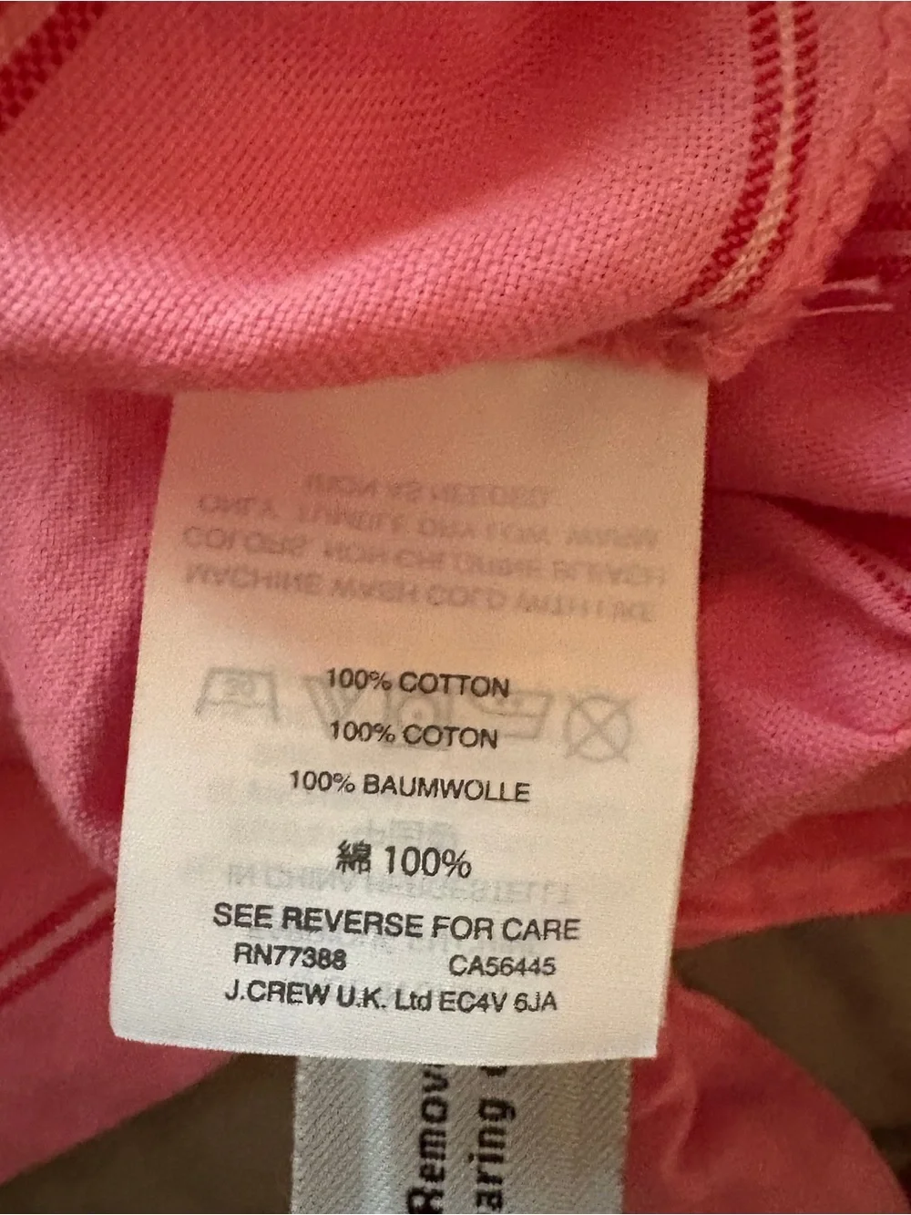 Madewell soft pink